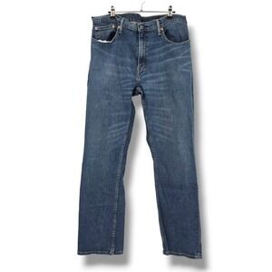 Levi's 559 Relaxed Straight Leg Jeans Classic Denim Blue Jeans‎ W38 L34